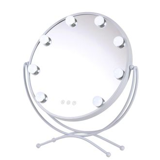 GreenIce Espejo Iluminado Maquillaje Led 4200&ordm;k 48x43cm Blanco 40.000h [sun-krs-430-w