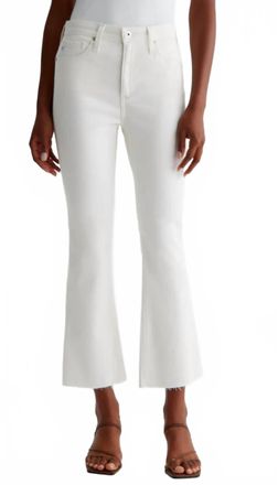 AG - Adriano Goldschmied Farrah Boot Crop Jean In Powder & Alchemy