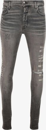 Amiri Military Stencil Jeans - Clay Indigo
