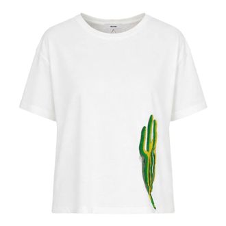 Akep T-Shirts, female, White, Size: XL T-shirt Cotone