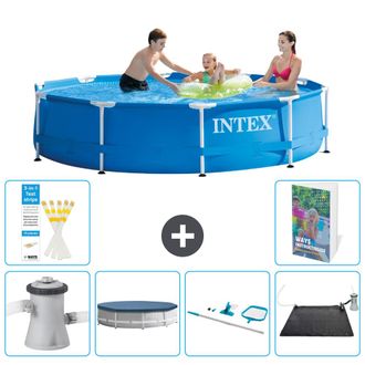 Intex Piscina Con Estructura Redonda - 305x76 Cm - 7-piezas S241