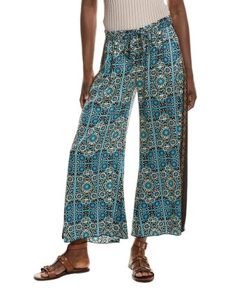Johnny Was Dolores Silk-Blend Pant