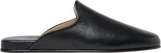 Scarosso Atlas Reisslipper - unisex - Slip ons - Zwart - 47 EU - Leer - Schoenen