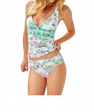 Lilly Pulitzer Lagoon Sarong Hipster Bikini Bottom In Multi Orchids On The Avenue