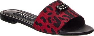 Dolce & Gabbana Satin Sandal