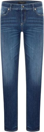 Cambio Slim-fit Jeans - Dames - Slim Fit Jeans - Blauw - 2XS L32 - Denim - Jeans
