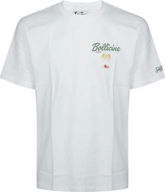 MC2 Saint Barth Arnott Classic T-Shirt - Heren - Tops - Wit - Maat: L Katoen