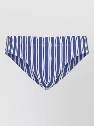 Tom Ford striped swim brief elastic waistband
