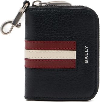 Bally Portachiavi in pelle zigrinata - Nero