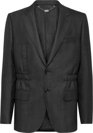 Billionaire Boys Club Blazer Tailored Fit Istitutional - Heren - Blazers - Grijs - XL - Wol - Jassen