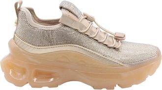 Steve Madden Felan Sneaker voor Mannen en Vrouwen - Dames - Sneakers - Beige - 36 EU - Schoenen