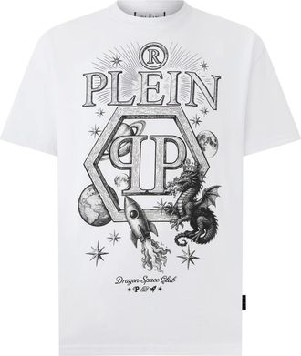 Philipp Plein Uomo, Top, Bianco, XL, new