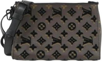 Louis Vuitton Pre-owned Monogram Tufftage Triangle Messenger Schoudertas - Heren - Vintage Schoudertas - Bruin - ONE Size - Vintage