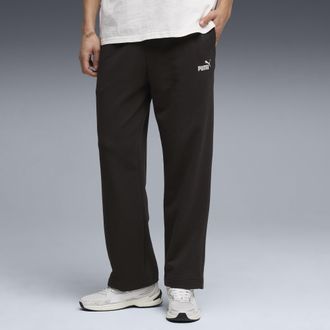 Puma Pantaloni con logo Essentials N.1 dal taglio morbido da uomo, Abbigliamento, Nero, XXL