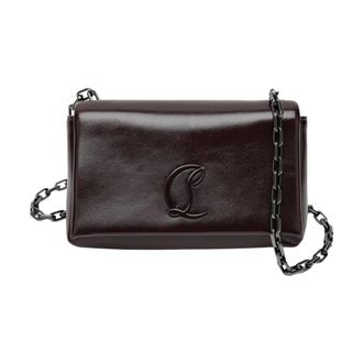 Christian Louboutin Cross Body Bags, female, Brown, Size: ONE SIZE Loubi54 Crossbody Bag