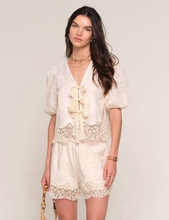 Heartloom Janna Two Piece Set In Ecru
