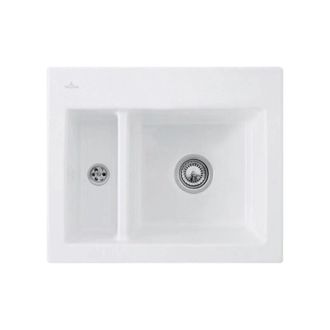 Villeroy & Boch V&b Sp&uuml;le Subway Xm 620x510mm Handbet&auml;tigung Stone Whote C+
