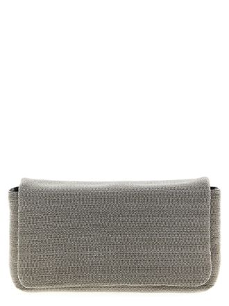 Brunello Cucinelli Womens Monile Crossbody Bag