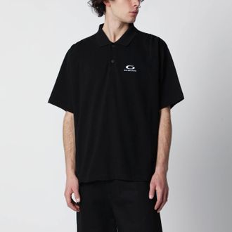 Balenciaga Polo Laurel Classic Regular nera