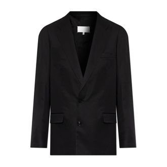 Maison Margiela Jassen, Heren, Zwart, L, Virgin Wool Blazer