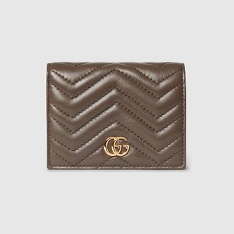 Gucci GG Marmont Small Wallet, Brown, Leather