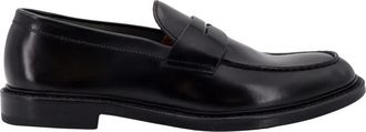 Doucal's Loafer Black Ss 24 - Heren - Loafers - Zwart - 41 EU - Leer - Schoenen