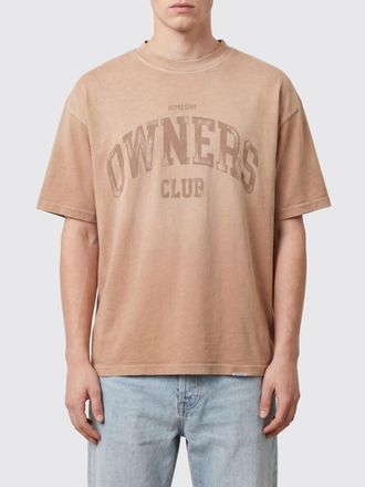 Represent T-shirt vintage in cotone con logo stampato e spalle cadute