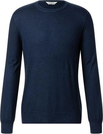 Gran Sasso Rondgebreide trui - Heren - Cashmere truien - Blauw - 2XL - Kasjmier - Truien & Vesten