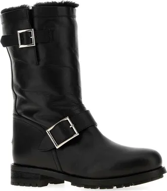Jimmy Choo London Biker Boot - Black