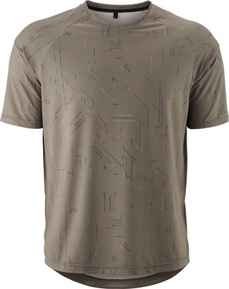 Gonso Radtrikot GONSO Trail Jersey M, Herren, Gr. S, grau (terragrau), 88% Polyester (recycelt), 12% Elasthan, Rundhals, Trikots Radtrikot, Herren Fahrradtr