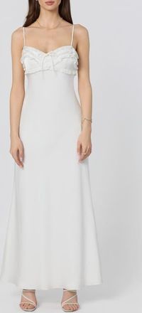 ASTR the Label Jade Slipdress in Off White at Nordstrom, Size X-Large