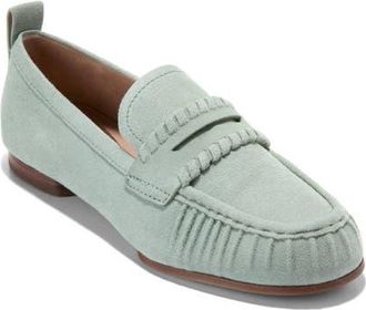 Cole Haan Danby Travel Loafer in Lily Pad Suede at Nordstrom, Size 5.5