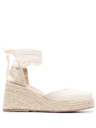 Castaner Tina Raffia Wedge Espadrilles