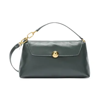 Furla Handbags, female, Green, Size: ONE SIZE Sfera Soft Top Handle