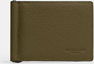 Coach Slim Money Clip Billfold Wallet