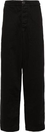 CASEY CASEY Jude straight-leg trousers - men - Linen/Flax/Cotton - M - Grey