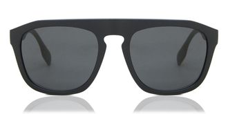 Burberry BE4396U WREN Asian Fit 346487 Mens Sunglasses Black Size 57