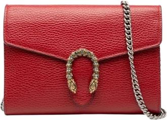 Gucci Pre-owned Cross Body Bags, female, Red, Size: ONE SIZE Pre-owned Cross Body Bag