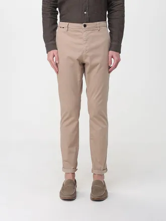 Mason's Cotton and Wool Blend Chino Trousers