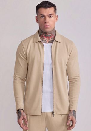 Siksilk Sobrecamisa Elegante Ecru para Hombres XXL