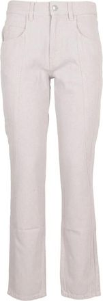 Isabel Marant Vikira Pants - Dames - Regular Fit Jeans - Roze - XS - Katoen - Jeans