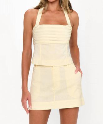 Show me your Mumu Hayden Halter Top In Yellow