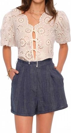 Heartloom Taye Short In Navy