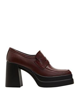 8 by YOOX LEATHER SQUARE TOE PENNY LOAFER