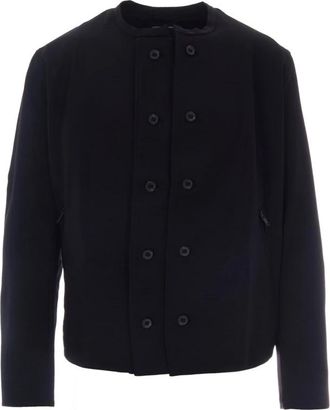 Yohji Yamamoto Lichtgewicht Jas - Heren - Zomerjassen - Zwart - L - Jassen