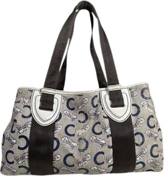 Celine Pre-owned Handbags, female, Beige, Size: ONE SIZE Pre-owned Vintage Handbag