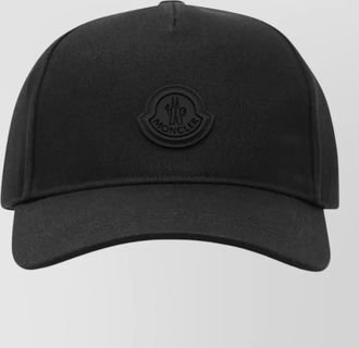 Moncler logo patch baseball cap