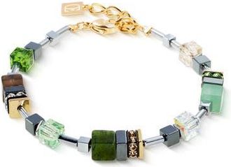 Coeur de Lion Geocube Precious Motion Bracelet in Forest Light at Nordstrom, Size 8.75