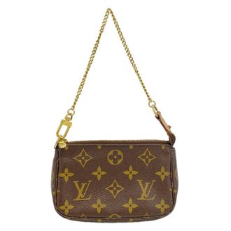 Louis Vuitton Brown Pouch (Pre-Owned)