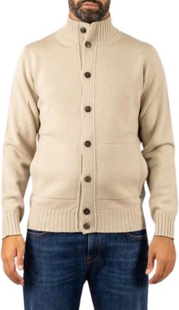 FILIPPO DE LAURENTIIS Blusotto - Heren - Vesten - Beige - S - Truien & Vesten